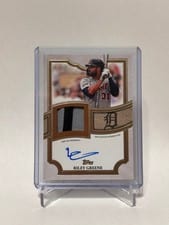 2026 Topps Topps Flagship Autograph Patch Riley Greene #TFAP2-RG card