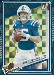 2025 Donruss The Rookies Riley Leonard #28 card