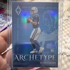 2025 Panini Phoenix Archetype Riley Leonard #12 card