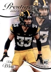 2023 Panini Prestige Base Set Riley Moss #373 card