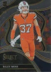 2023 Panini Select Base Set Riley Moss #222 card