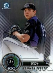 2018 Bowman Scouts Top 100 Riley Pint #BTP-87 card