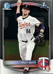 2025 Bowman Draft Chrome Riley Quick #BDC-23 card