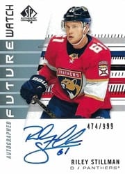 2019-20 SP Authentic Base Set Riley Stillman #153 card