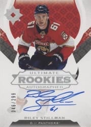 2019-20 Upper Deck Ultimate Collection Base Set Riley Stillman #131 card