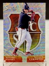 2025 Panini Select Select Certified Rintaro Sasaki #3 card