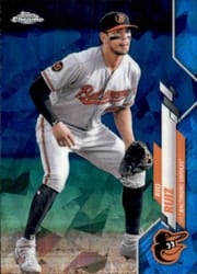 2020 Topps Chrome Sapphire Edition Base Set Rio Ruiz #358 card