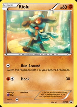 BW Black Star Promos Riolu #BW33 card