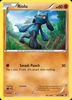 2016 Fates Collide Riolu #46 card