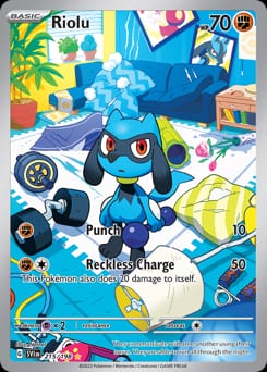 Scarlet & Violet Riolu #215 card
