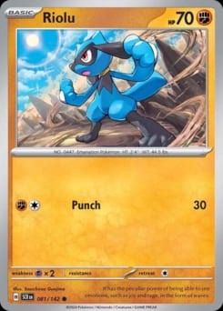2024 Stellar Crown Riolu #81 card