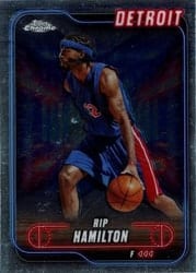 2024-25 Topps Chrome Base Set Rip Hamilton #65 card
