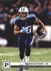 2018 Panini Base Set Rishard Matthews #286 card