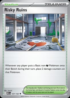 Mega Evolution Risky Ruins #127 card