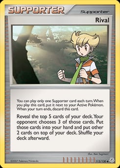 Diamond & Pearl Rival #113 card