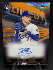 2025 Finest Debut Autographs River Ryan #DAV-RR card