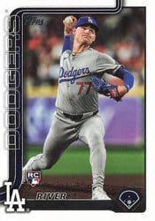 2025 Topps Base Set River Ryan #273 card