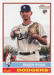 2025 Topps Heritage Base Set River Ryan #45 card
