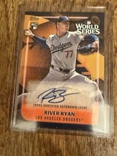 2025 Topps World Champion Autographs River Ryan #WCA-RR card