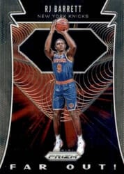 2019-20 Panini Prizm Far Out! RJ Barrett #25 card