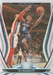 2020-21 Panini Certified Base Set RJ Barrett #37 card