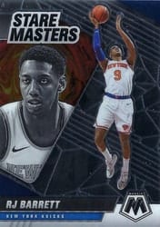 2020-21 Panini Mosaic Stare Masters RJ Barrett #24 card