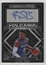 2021-22 Panini Obsidian Volcanic Signatures RJ Barrett #VS-RJB card