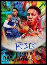 2022-23 Hoops Hoops Ink RJ Barrett #HI-RJB card