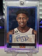 2022-23 Panini Chronicles Portrait Signatures RJ Barrett #PS-RJB card