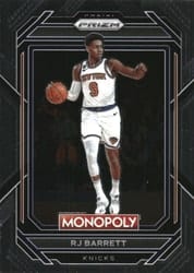2022-23 Panini Prizm Monopoly Base Set RJ Barrett #59 card
