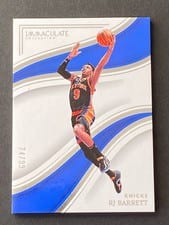 2022 Panini Immaculate RJ Barrett #45 card