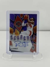 2023-24 Panini Phoenix Scorched Signatures RJ Barrett #SCS-RJB card