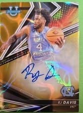 2022-23 Bowman University Best Best of 2022-23 Autographs RJ Davis #BOA-RD card