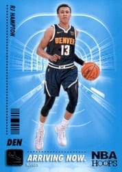 2020-21 Hoops Arriving Now RJ Hampton #SS-9 card