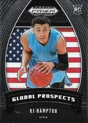 2020 Panini Prizm Draft Picks Base Set RJ Hampton #99 card