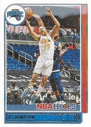 2021-22 Hoops Winter Base Set RJ Hampton #22 card
