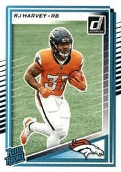 2025 Donruss Base Set RJ Harvey #312 card
