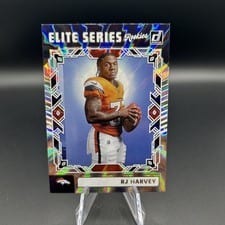 2025 Donruss The Elite Series Rookies RJ Harvey #ESR-RHY card