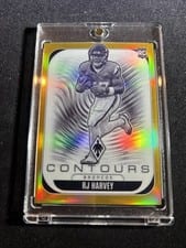 2025 Panini Phoenix Contours RJ Harvey #10 card
