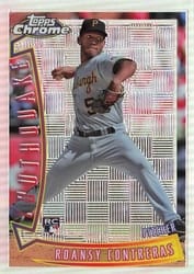 2022 Topps Chrome 1996 Youthquake Roansy Contreras #YQ-16 card