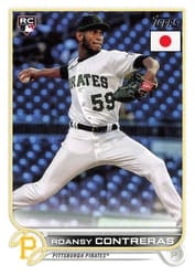 2022 Topps Japan Edition Base Set Roansy Contreras #11 card