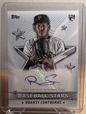 2022 Topps Update Baseball Stars Autographs Roansy Contreras #BSA-RC card