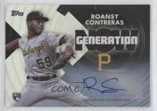 2022 Topps Update Generation Now Autographs Roansy Contreras #GN-88 card