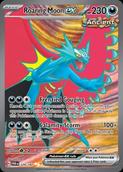 Paradox Rift Roaring Moon ex #229 card