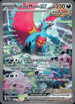 Paradox Rift Roaring Moon ex #251 card