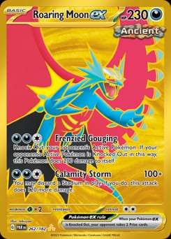 Paradox Rift Roaring Moon ex #262 card