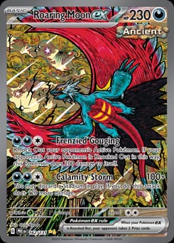 2025 Prismatic Evolutions Roaring Moon ex #162