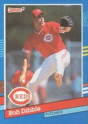 1991 Donruss Base Set Rob Dibble #321 card