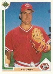 1991 Upper Deck Base Set Rob Dibble #635 card