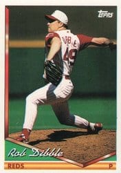 1994 Topps Base Set Rob Dibble #183 card